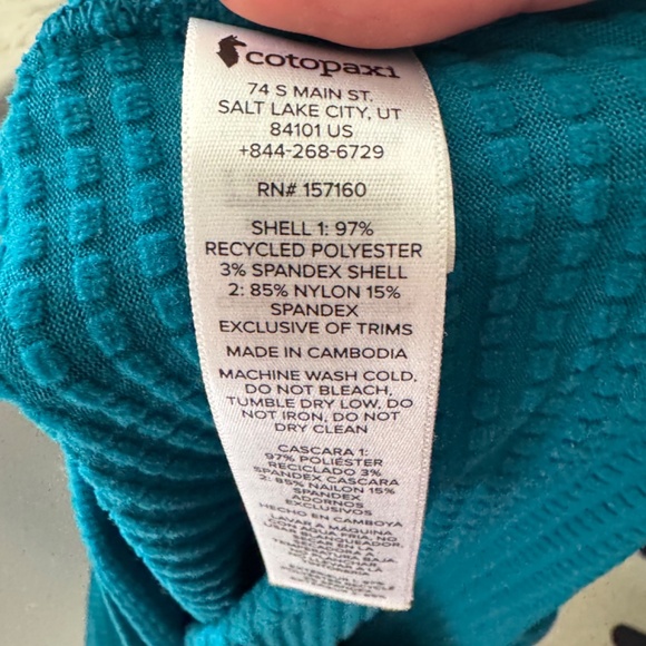 Cotopaxi Otero Fleece Half Zip Pullover - Sz S - Picture 6 of 6